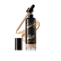 free shipping concealeroil controlsmall dropperliquid foundationis not easy to floatcreamy muscle makeup long lasting