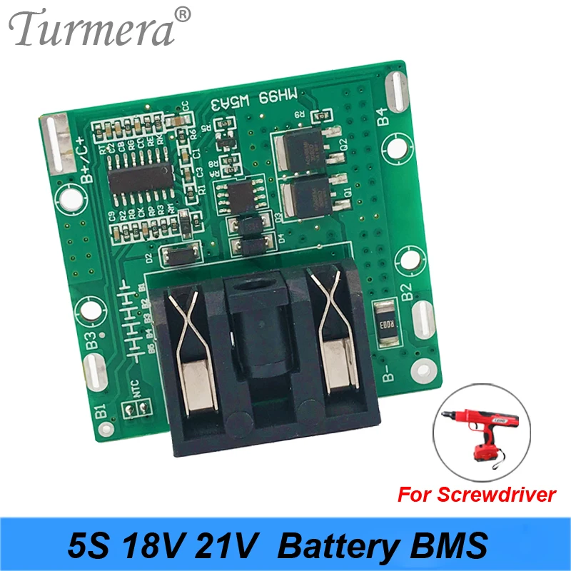 5S 18v 21v 20A литий-ионный Аккумулятор литиевый аккумулятор BMS 18650 Батарея отвертка шуры Зарядное Устройство Защиты доска подходит для dewalt Turmera