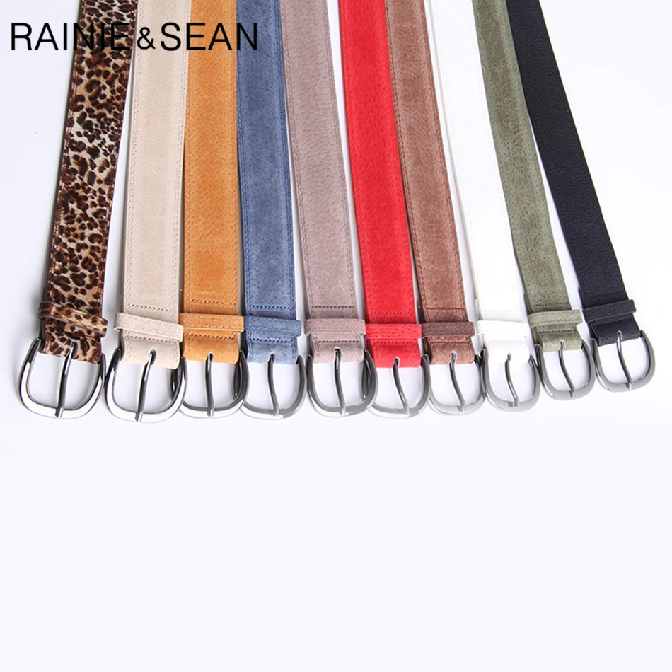 Рейни Шон из натуральной свиной кожи на ремешке По сниженным ценам пряжкой Темно