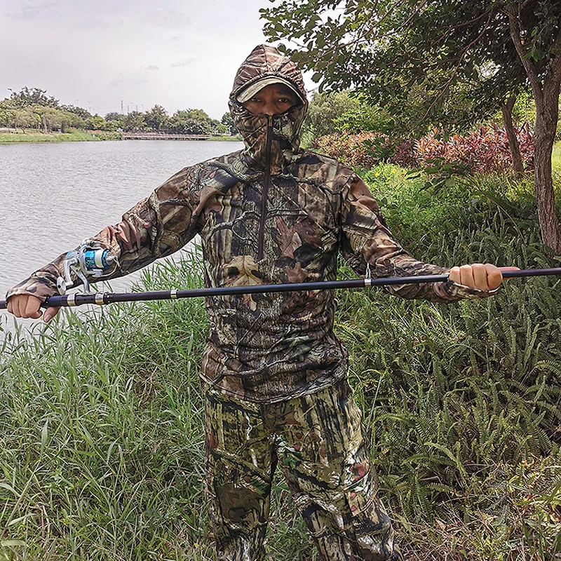 Камуфляжные костюмы Ghillie Военная Тактическая Bionic одежда для охоты эластичная