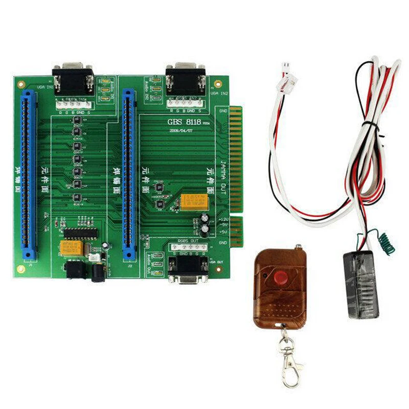 Аркадная игра MAME 2 в 1 многоканальный коммутатор JAMMA PCB borad с пультом