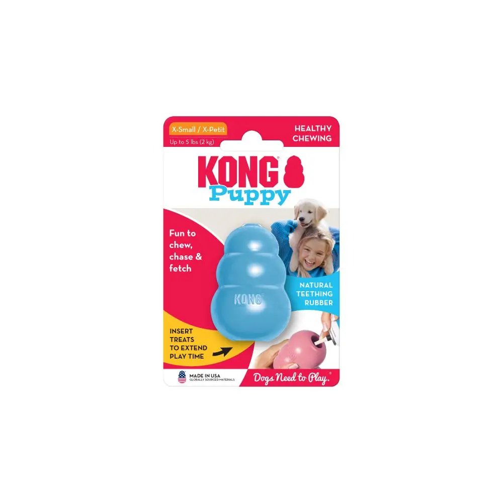 Классическая жевательная игрушка для собак размером XS KONG коллекция до 5 фунтов (2