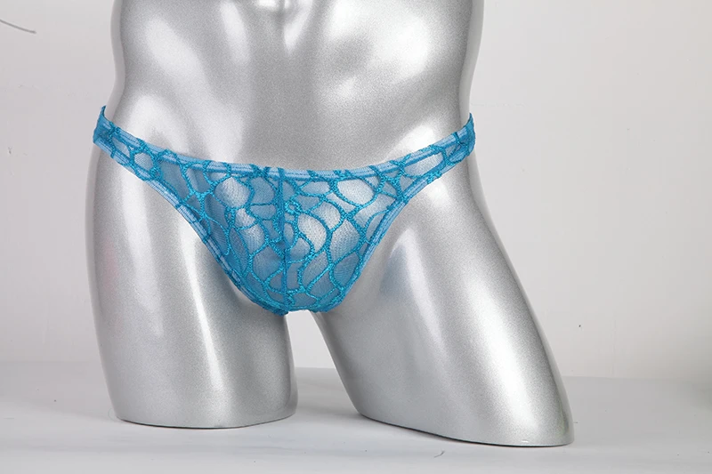Мужское нижнее белье сексуальные кружевные трусики танга прозрачные с Т