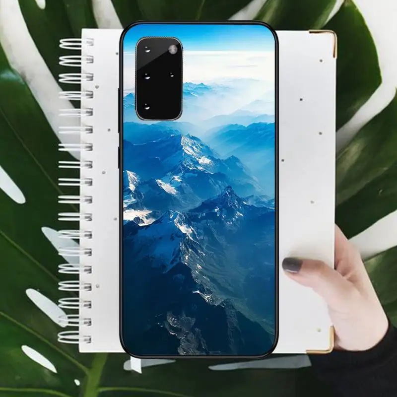 

natural scenery lake Snow Phone Case For Samsung galaxy S 7 8 9 10 20 edge A 6 10 20 30 50 51 70 note 10 plus