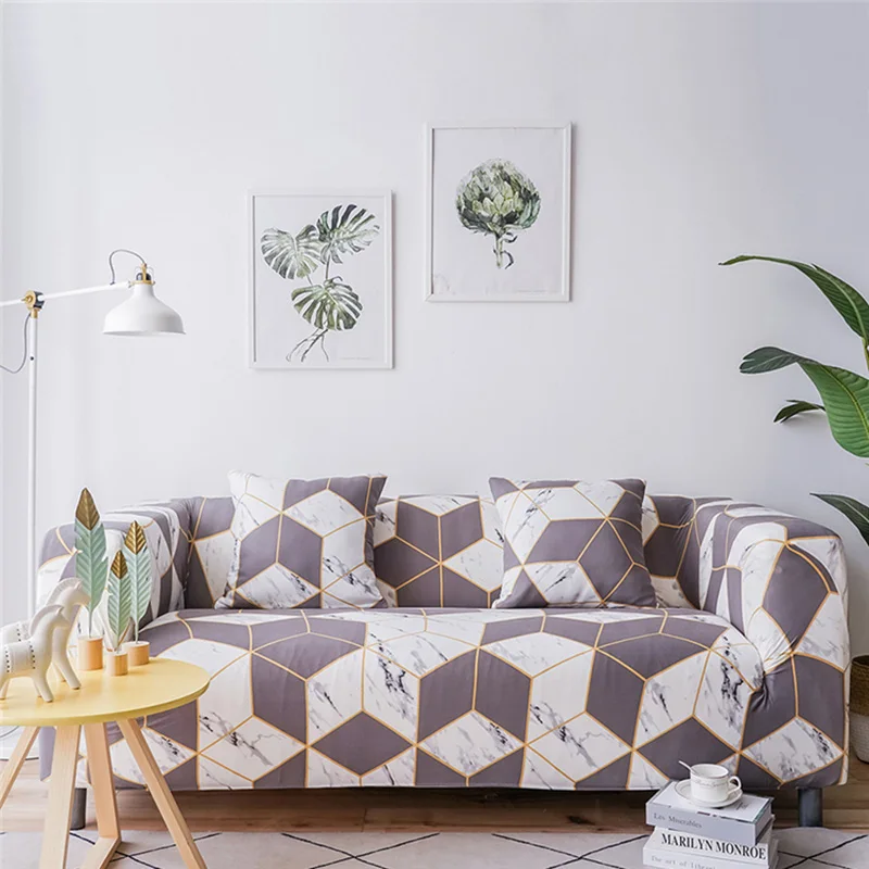 

Stretch Sofa Cover Printing Couch Sheath For Bedroom Universal Home Living Room Case For Sofa High Quality Cotton