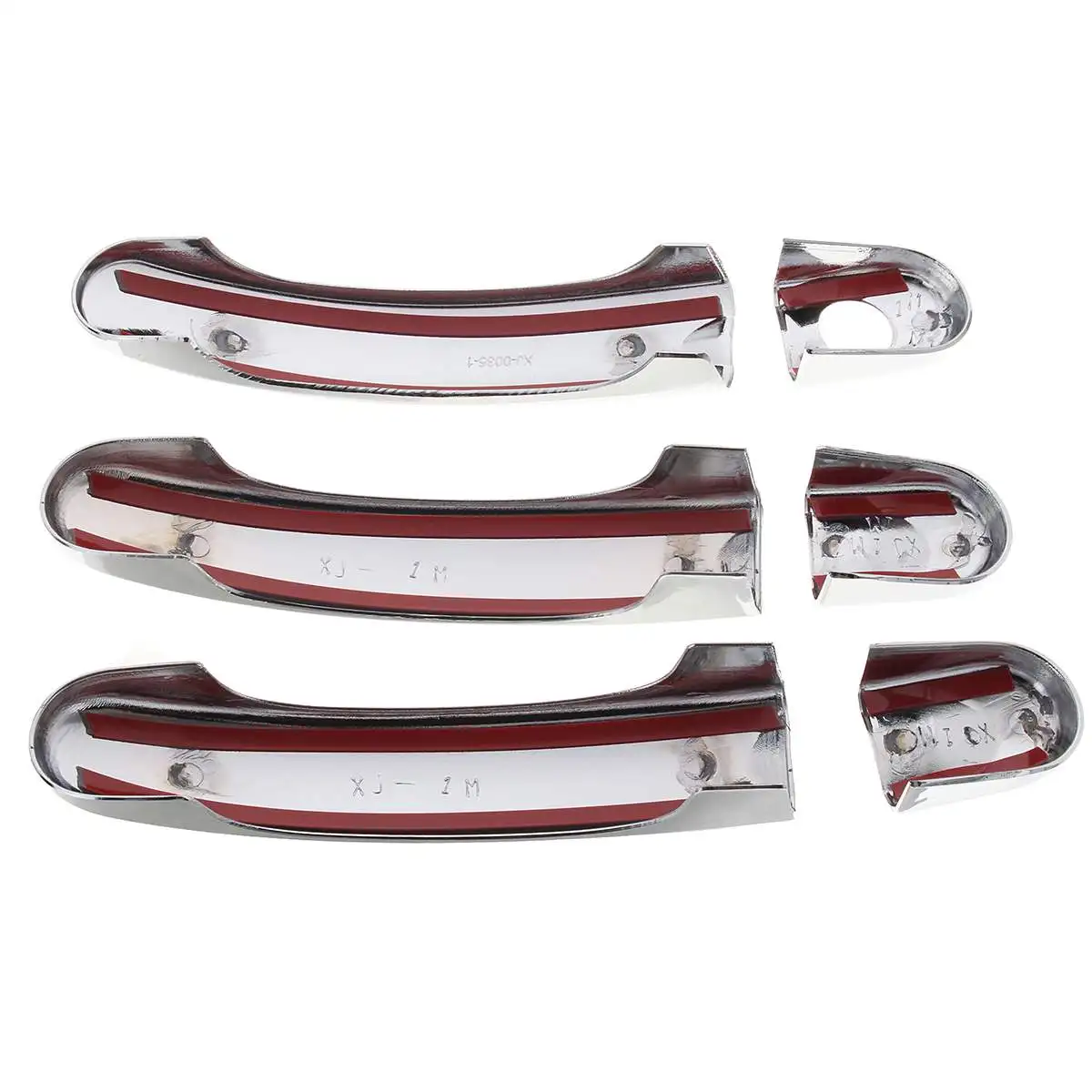 6x хромированная наружная дверная ручка комплект накладок для VW Transporter T5 2003-2015