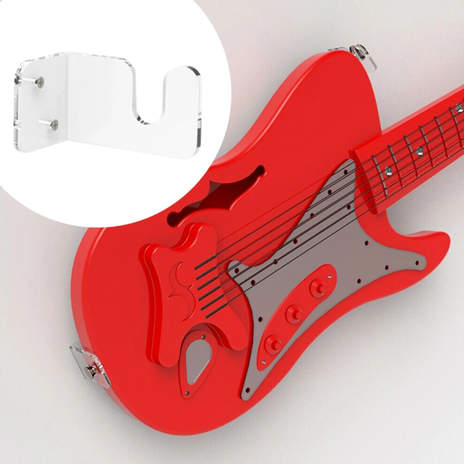 

2pcs Swing Guitar Hanger Holder Stand for Home Studio Musical Instruments