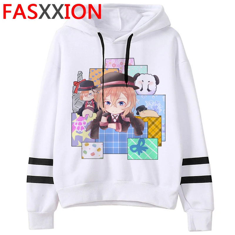 

Bungou Stray Dogs hoodies female hip hop Oversized Ulzzang printed female clothing Oversized