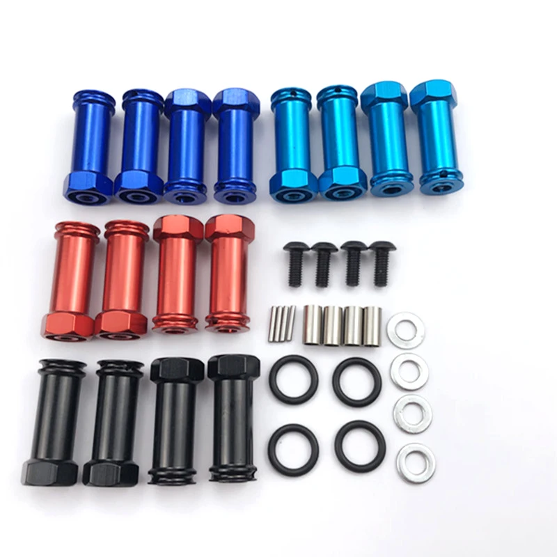 

12Mm Aluminum Wheel Hex Adapters Long 29Mm Extension RC Car Conversion Parts for 1/12 Wltoys 12428 12423