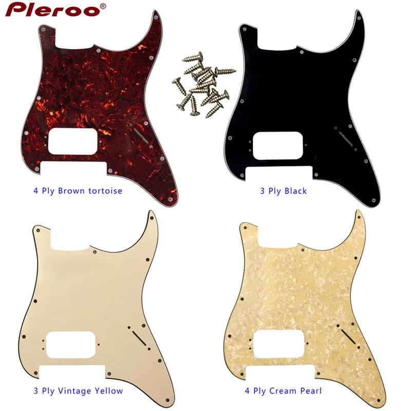 Накладка на гитару под заказ для США 11 отверстий винтов Strat с Floyd Rose Tremolo мостовым