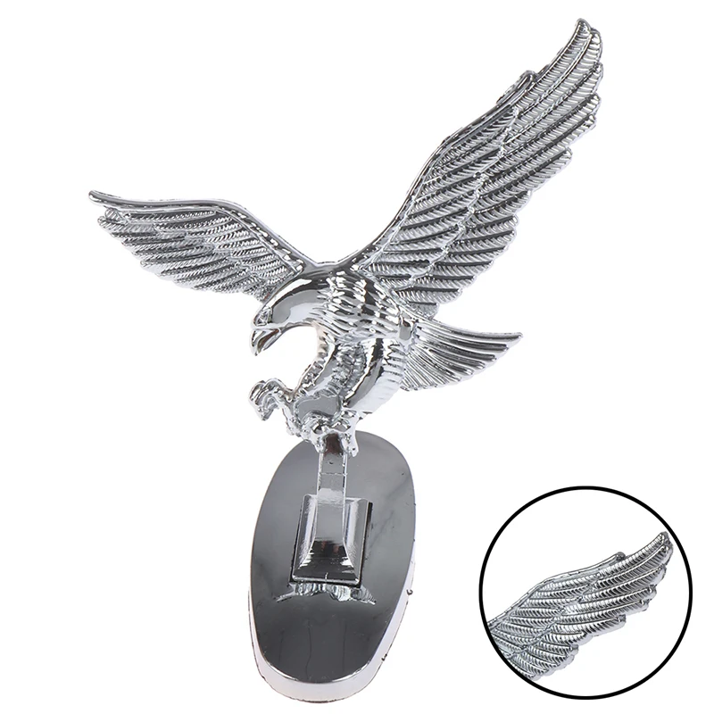 General Car Front Hood Eagle Ornament Badge Auto Cover 3D Emblem Modification Accessories Exterior Decoration | Автомобили и