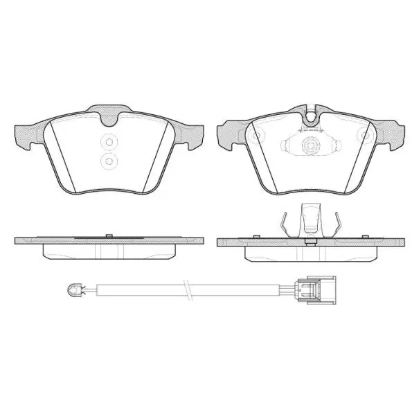 Disc pads front Volvo V70/XC70 1.6-3.2/1.6D-2.4D 07 RE | Автомобили и мотоциклы