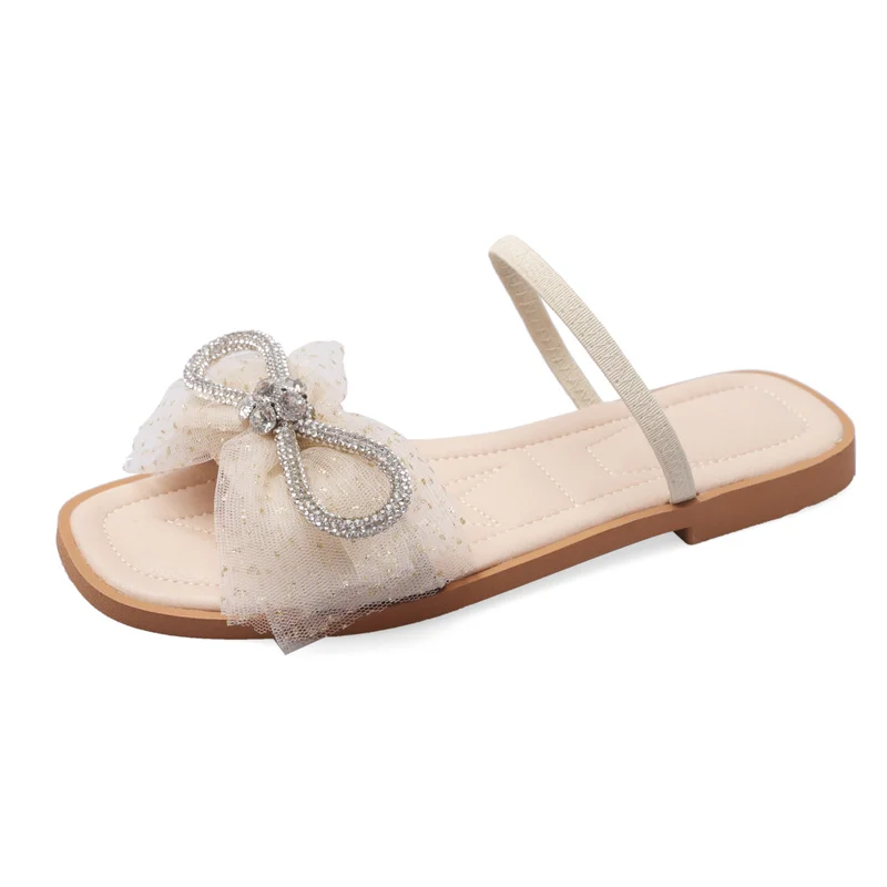 

Women's Flip Flops 2021 Summer The New Leisure Mixed Colors All-match Comfortable Open Toe Sandals Fashion Female Shoes