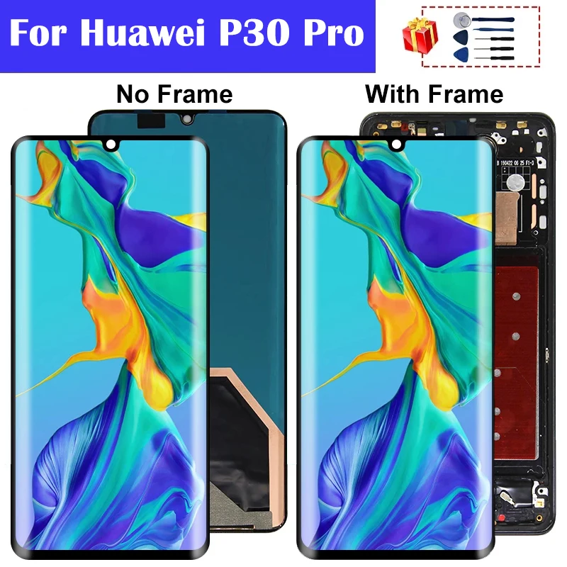 6 47 &quotSuper Amoled для Huawei P30 Pro ЖК-дисплей с сенсорным экраном дигитайзер искусственная