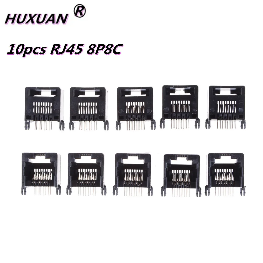 10 шт. разъёмы RJ45 8P8C|Соединители| |