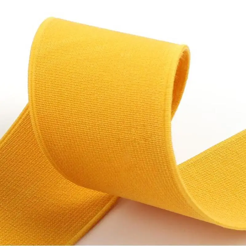1 м/рулон 5 см широкая эластичная резинка уплотненный мягкий пояс резиновая лента