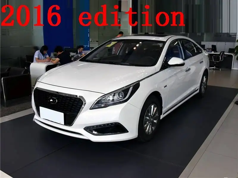 Автозапчасти для автомобилей, автомобильные лампы Drl, светодиодные дневные ходовые фары, задние Автомобильные фары в сборе для hyundai Sonata