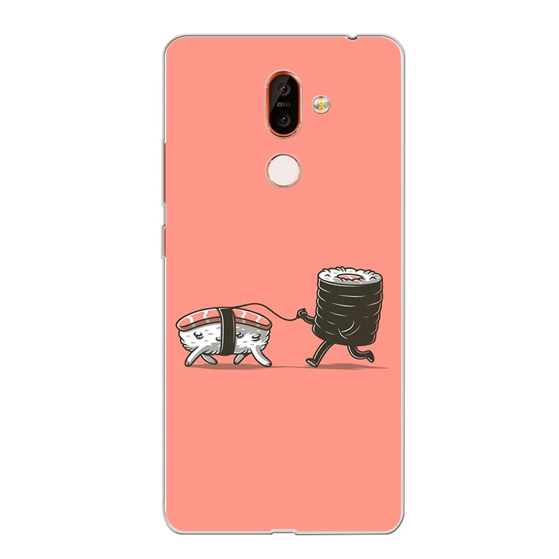 Ciciber забавные Еда чехол для телефона Nokia 9 PureView на возраст 1 2 3 5 6 7 8 Sirocco мягкий TPU