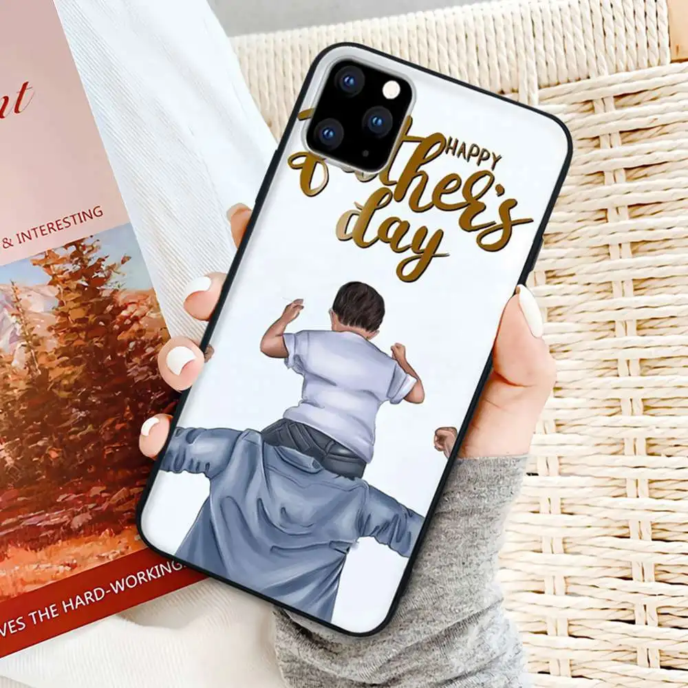 

Popolar Baby Mom Girl Son Telephone Case Cover For Samsung Galaxy S20 Ultra S10 Lite 2020 S9 S8 Plus S7 Edge