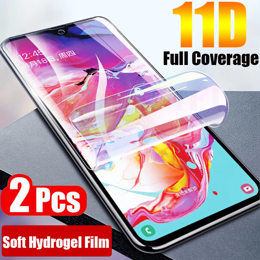 2 шт полная защитная пленка для Xiaomi Redmi Note 8 5 6 7 Pro 7S 8A 7A Защитная мягкая