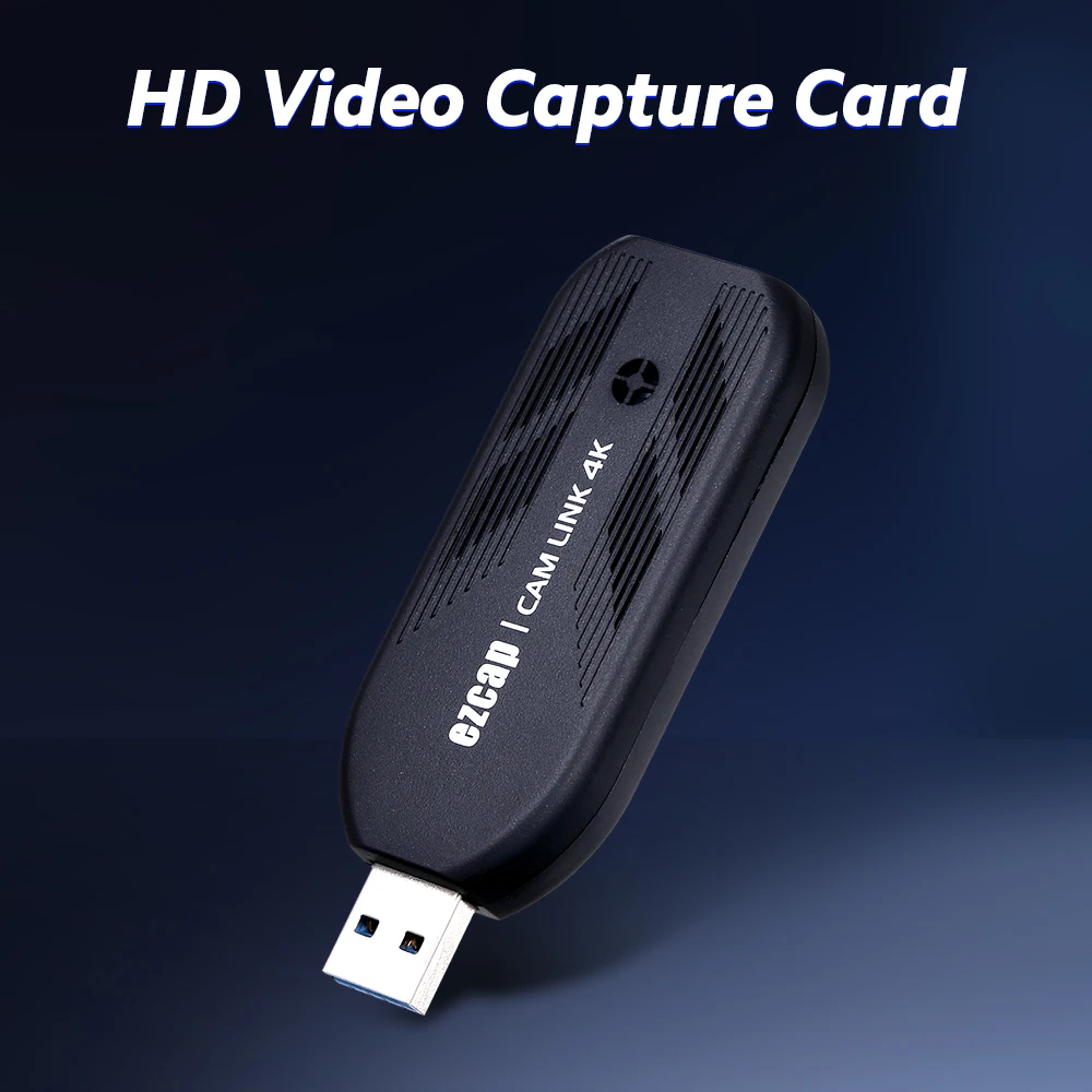 Ezcap CAM LINK 4K USB карта видеозахвата Mini USB3.0 DLSR камера видео DV живая трансляция HD
