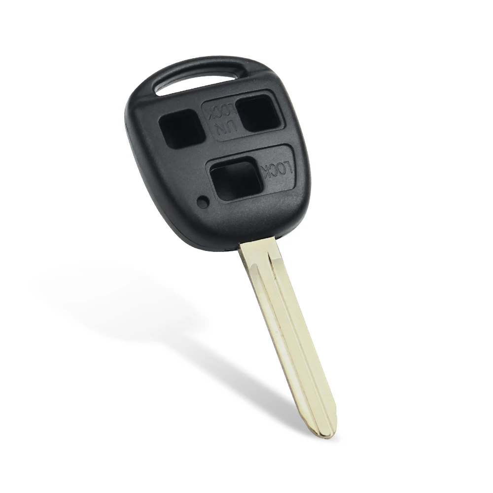 KEYYOU 20 шт. для Toyota Rav4 Prado Avensis Avalon Ehco Land Cruiser Camry дистанционный ключ Корпус брелок