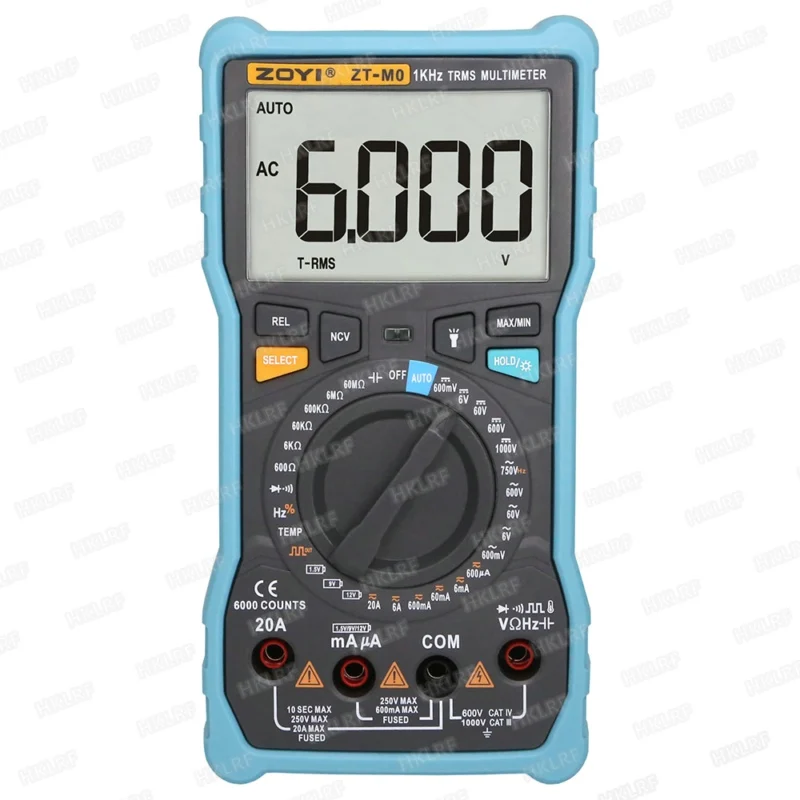 ZT-M0 ZOYI ZT-M1 ZT-M0 Автоматический цифровой большой lcd Экран Дисплей AC DC мультиметр - Цвет: ZT-M0