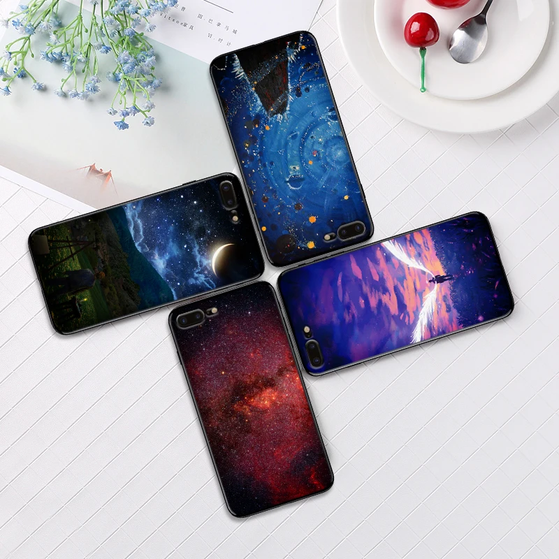 Сияющие Звездные глаза масляный маляр для Xiaomi Redmi Note 5 S2 7 Plus 6 3 3S Pro 4A 4X 5A 6A Prime чехол