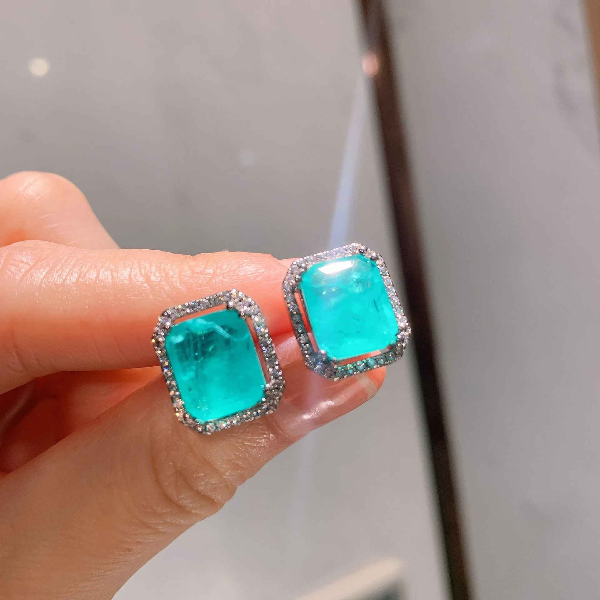 Комплект из колье серёг и кольца серебра 925 пробы | Украшения аксессуары