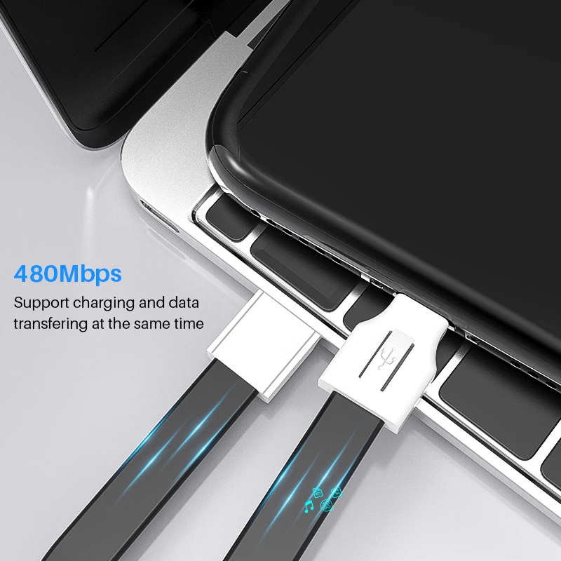Симпатичный мини USB кабель для iPhone samsung huawei Micro USB для Xiaomi type C кабель фурнитура для брелоков для ключей портативный зарядный кабель