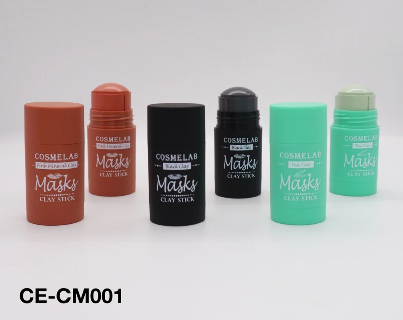 

Cleansing Green Stick Green Tea Stick Mask Purifying Clay Stick Mask Oil Control Anti-acne Eggplant Skin Care Whitening