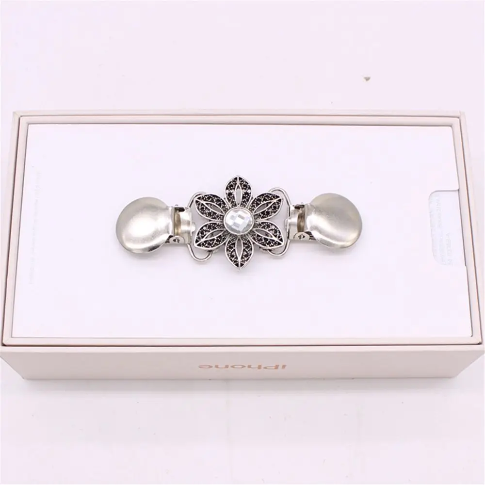 Hot Sale Cardigan Duck Clips Clasp Crystal Shawl Blouse Sweater Cloth Shirt Collar Holder Sewing Craft Home Office Supply | Дом и сад
