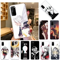 soft tpu phone case for samsung galaxy s21 ultra s20 fe 5g s10 lite s8 s9 plus s7 tokyo ghoul d gray man silicone cases cover