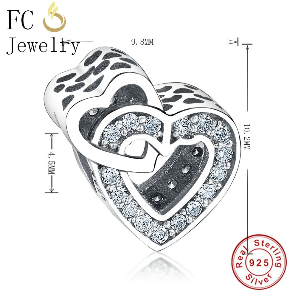 FC ювелирные изделия Подходит для оригинального браслета Pandora серебро 925 пробы