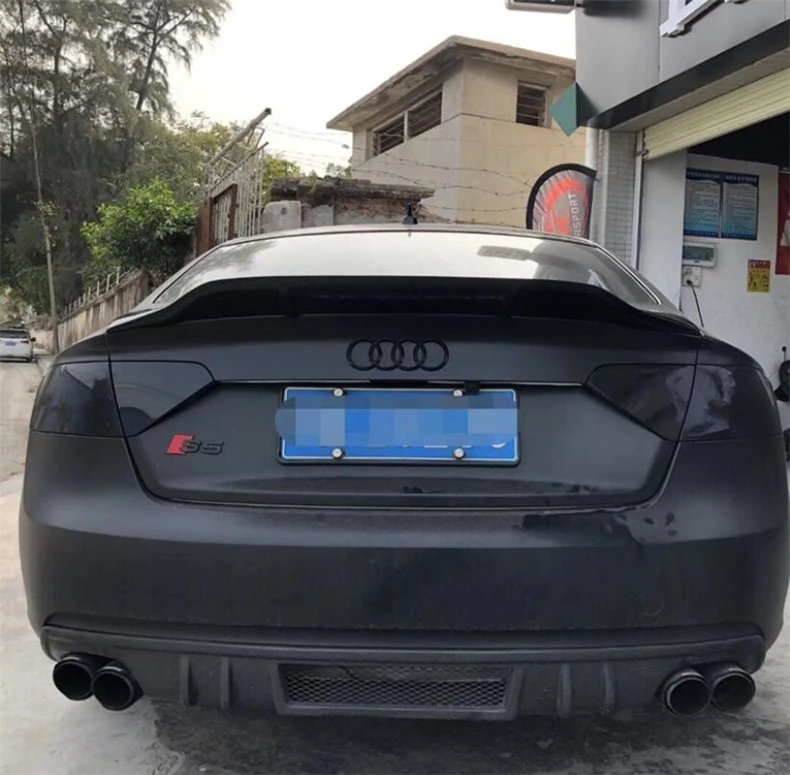 Спойлер из углеродного волокна для AUDI A5 S5 RS5 B8.5 2012 2013 2014 2015 2016