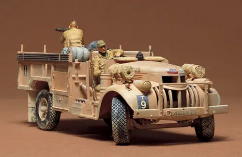 Военный модельный комплект R/C Tamiya 35092 1/35 Британский управляющий автомобиль