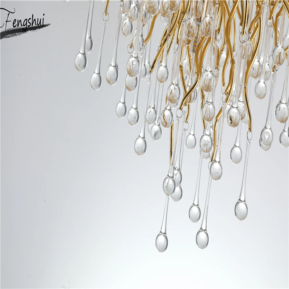 

Modern Luxury Crystal Chandelier Restaurant Light Creativity Gold Led Chandelier LOFT Hall Bedroom Living Room Indoor Lighting