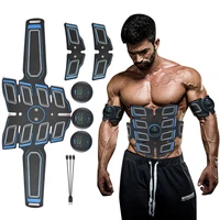 electric muscle stimulator ems smart fitness belt abdominal patch muscle trainer exercise weight loss gym workout equipment