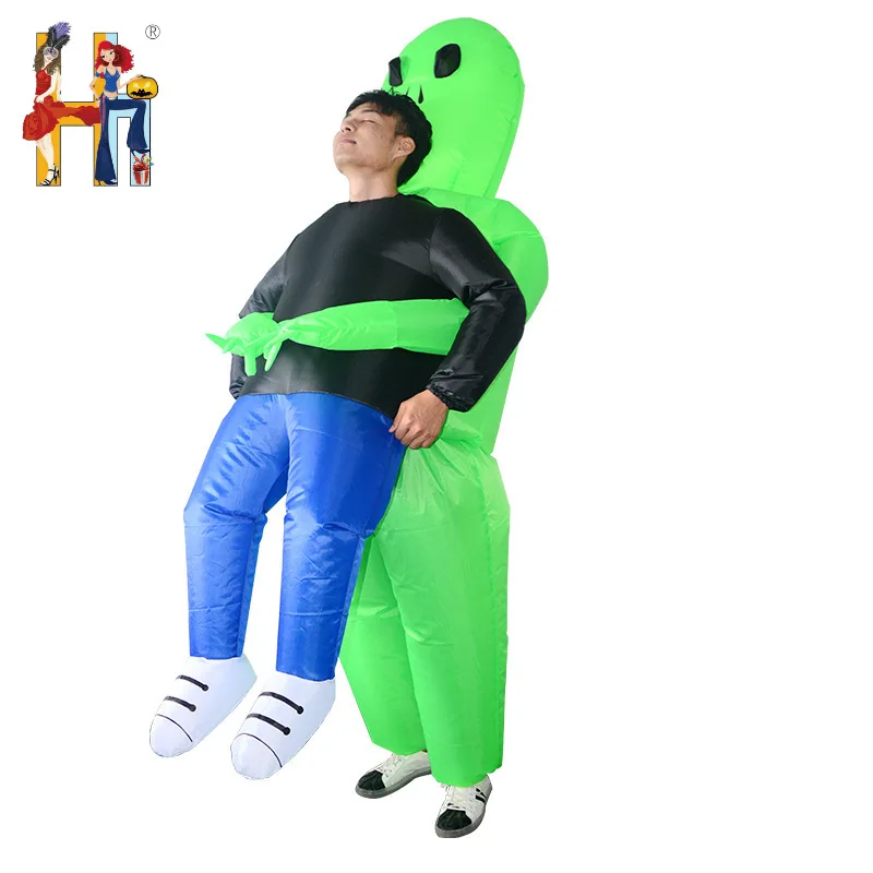 Надувной костюм пришельцев для косплея взрослых и детей родителей занятий