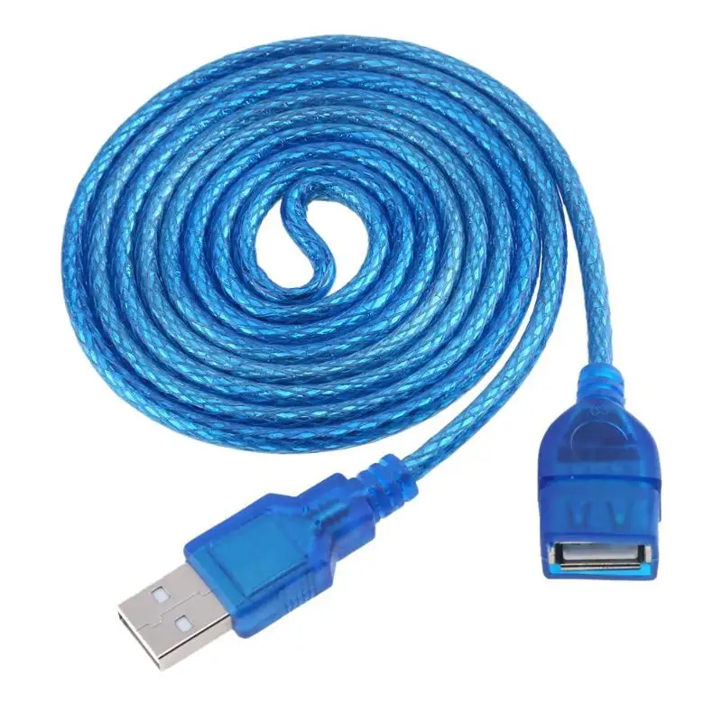 

1.5/3m USB Extension Cable USB 2.0 Active Repeater A Male to A Female AF-AM Cable Cord Wire Extender Data Transfer For Laptop PC
