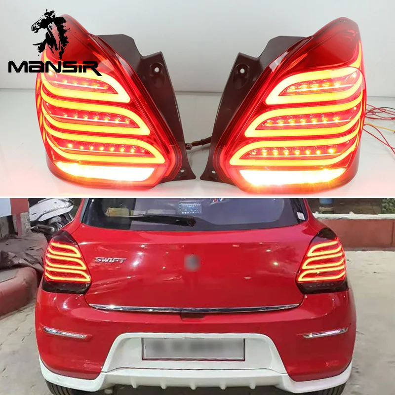 

Car LED Tail Light For Suzuki Swift 2017 2018 2019 Rear Running Light Brake Reverse Lamp TurnningTaillight