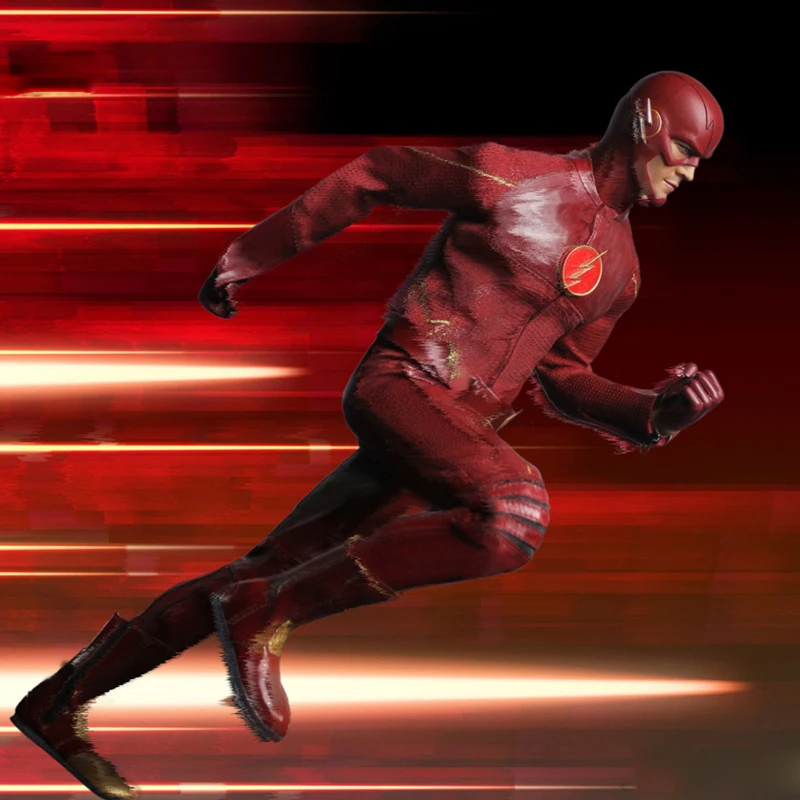 

1/6 Scale Action Figure Doll Grant Gustin Lightning Barry 12" Collectible Figures Super Flexible Plastic Model Toys