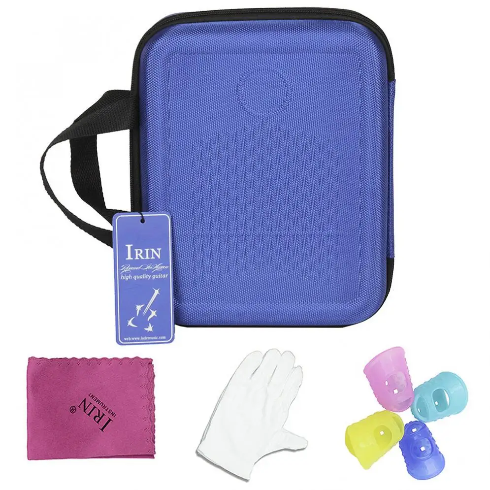 

17 Key Durable Green Kalimba Single Board Mahogany Thumb Piano Mbira Mini Keyboard Instrument with Complete Accessories