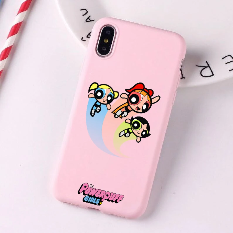 FHSR-24019 Милый Powerpuff мягкий чехол для телефона ярких цветов для девочек huawei p30 pro p30 lite p20 pro p10 mate 20 p10 lite honor 9 lite - Цвет: FHSR-24019