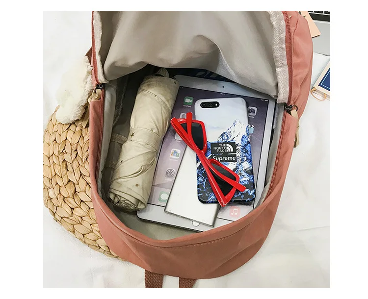 

Nylon 2020 New Korean Schoolbag Multifunctional Fashion Student Large-capacity Backpack Wild Outdoor Travel Bags Sac A Dos Bolsa