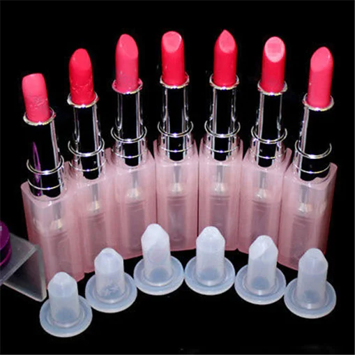 12 1 мм Силиконовые формы для нанесения помады блеска губ 6 видов форм держатель