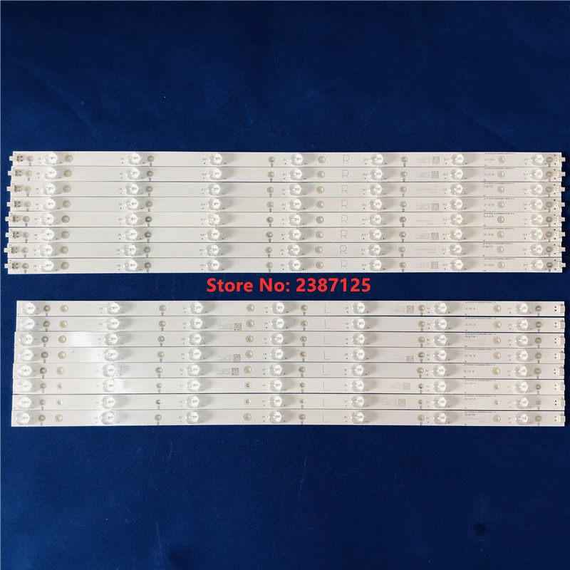 16pcs LED strip LB-PC3030-GJD2P5658X14UHD-L-H/LB-PC3030-GJD2P5658X14UHD-R-H 65ADM2-L 65ADM2-R 65PUS6121 65PUF6656 TPT650UA | Лампы и