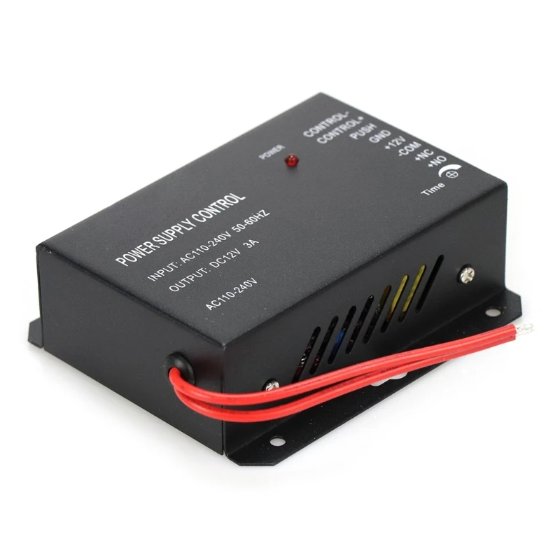 N0HC Multifunctional Access Control Power Supply for Door AC 110-220V to DC 12V Dual Heat Sink Temperature Resistant | Безопасность и