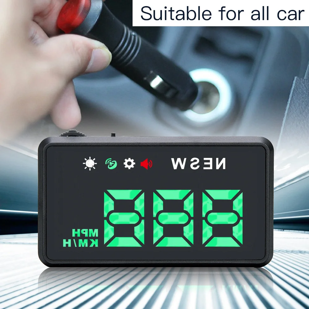 Универсальный экран 3 5 дюймов HD дисплей GPS HUD Автомобильный G2 спидометры проектор