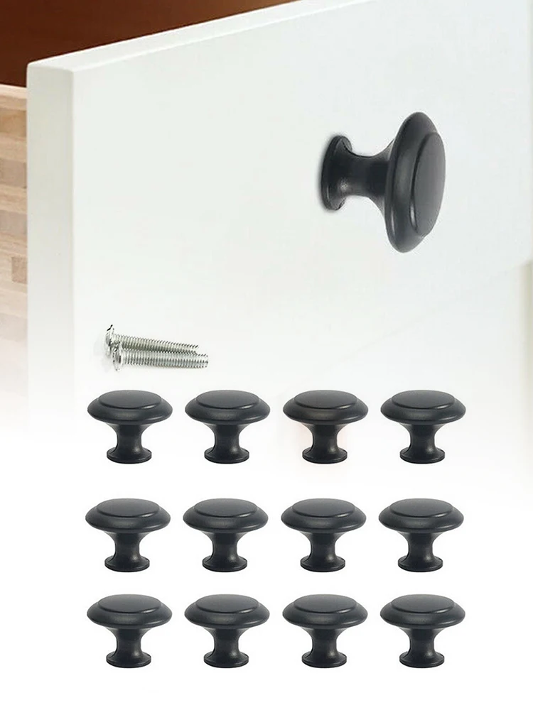

12pcs Drawer Knobs Furniture Handles Cupboard Drawer Pull Kitchen Cabinet Door Wardrobe Dresser Pulls Handles Knob Hardware Tool